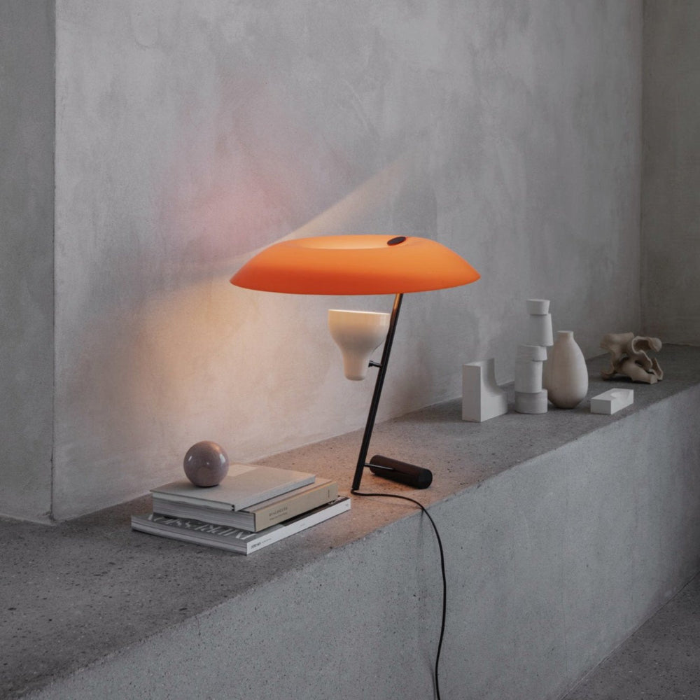 Model 548 by Astep — lit in a living space