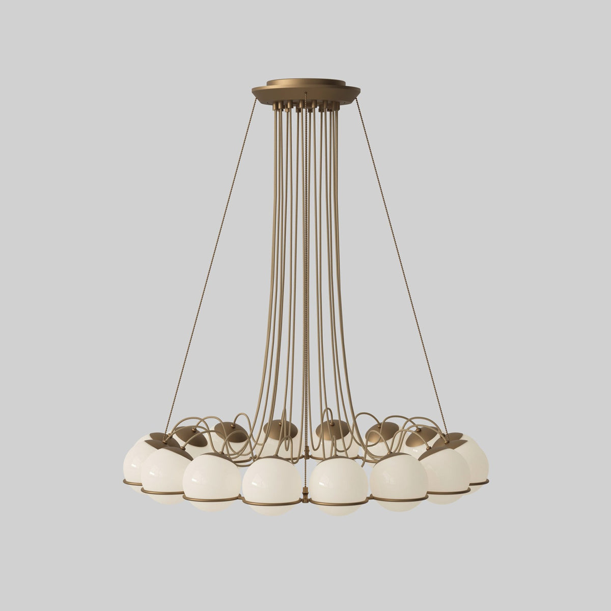 Model 2109/16/14 by Astep — champagne ring, switched on