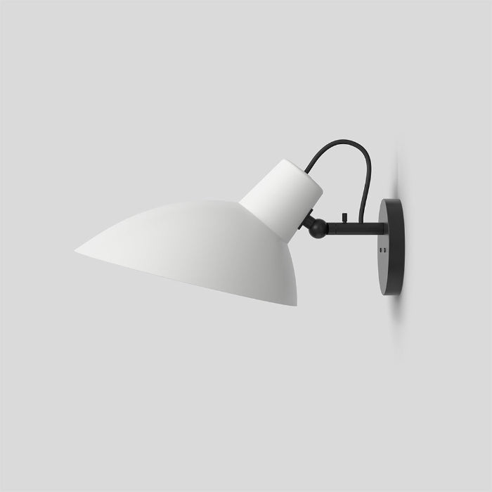 VV Cinquanta Wall by Astep — black frame with white shade