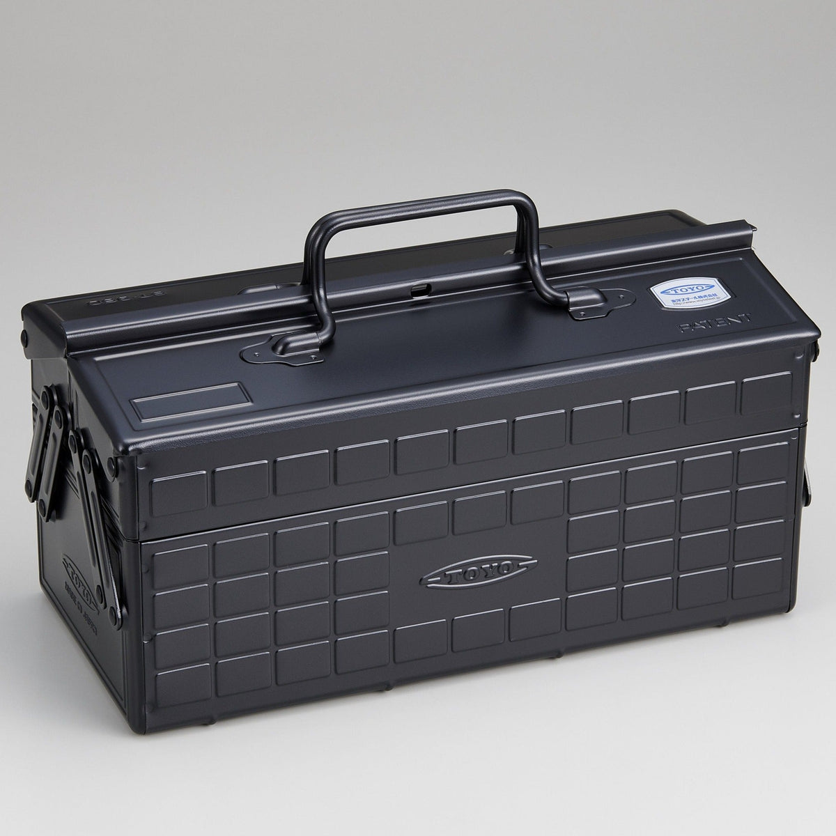 Black Toyo ST-350 toolbox, closed