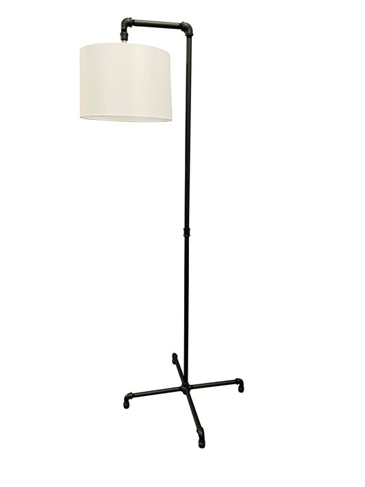 House of Troy Studio 65.5" Industrial Downbridge Floor Lamp in Black