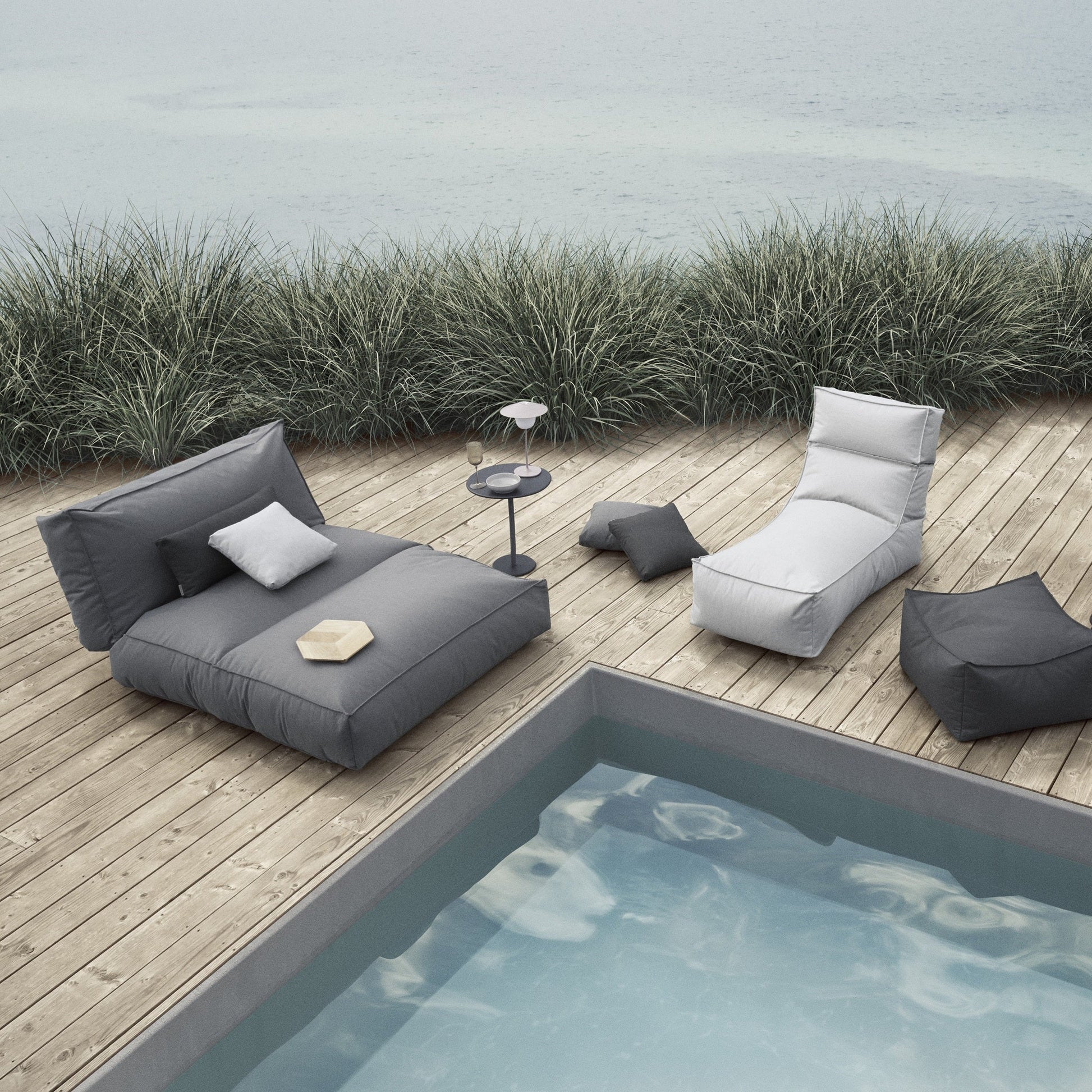 Stay Day Bed Outdoor Patio Lounger Blomus 62007