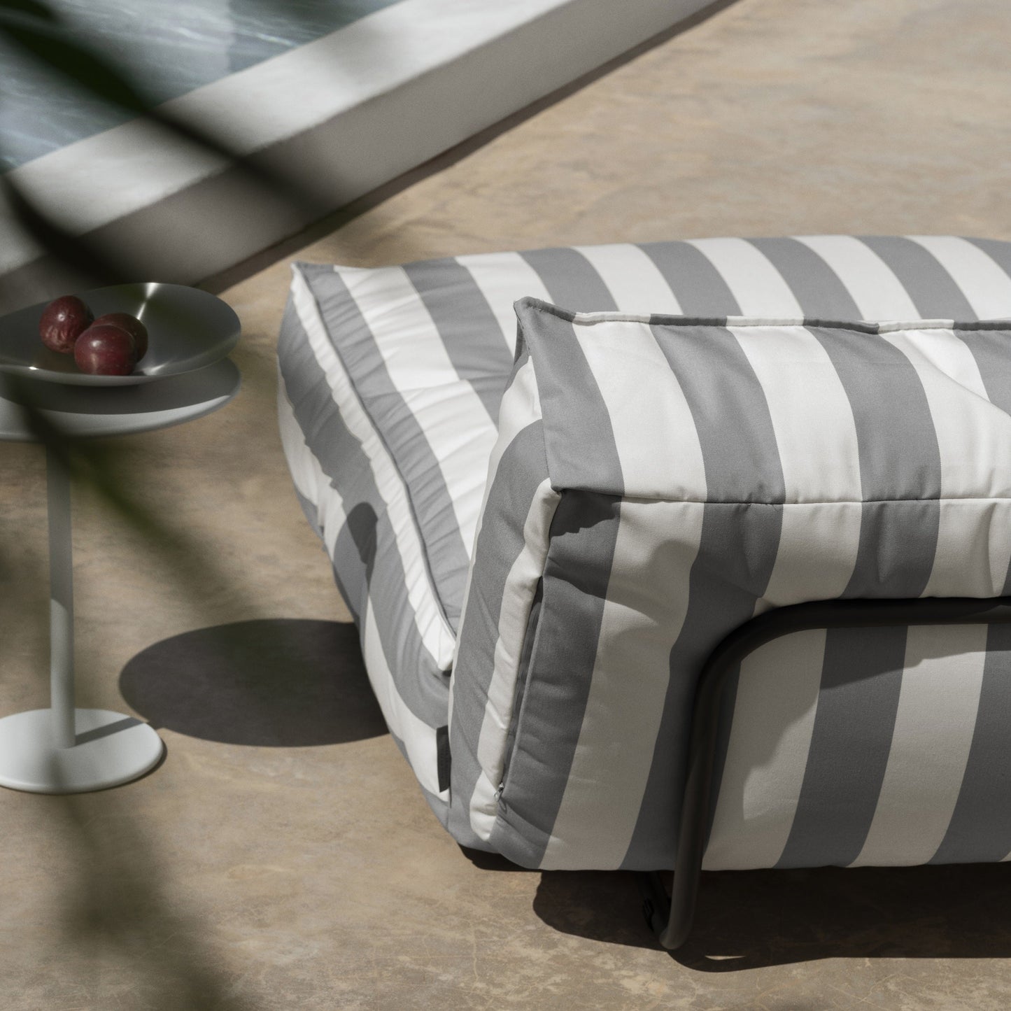 Stay Stripes Day Bed Outdoor Patio Lounger Blomus 62322