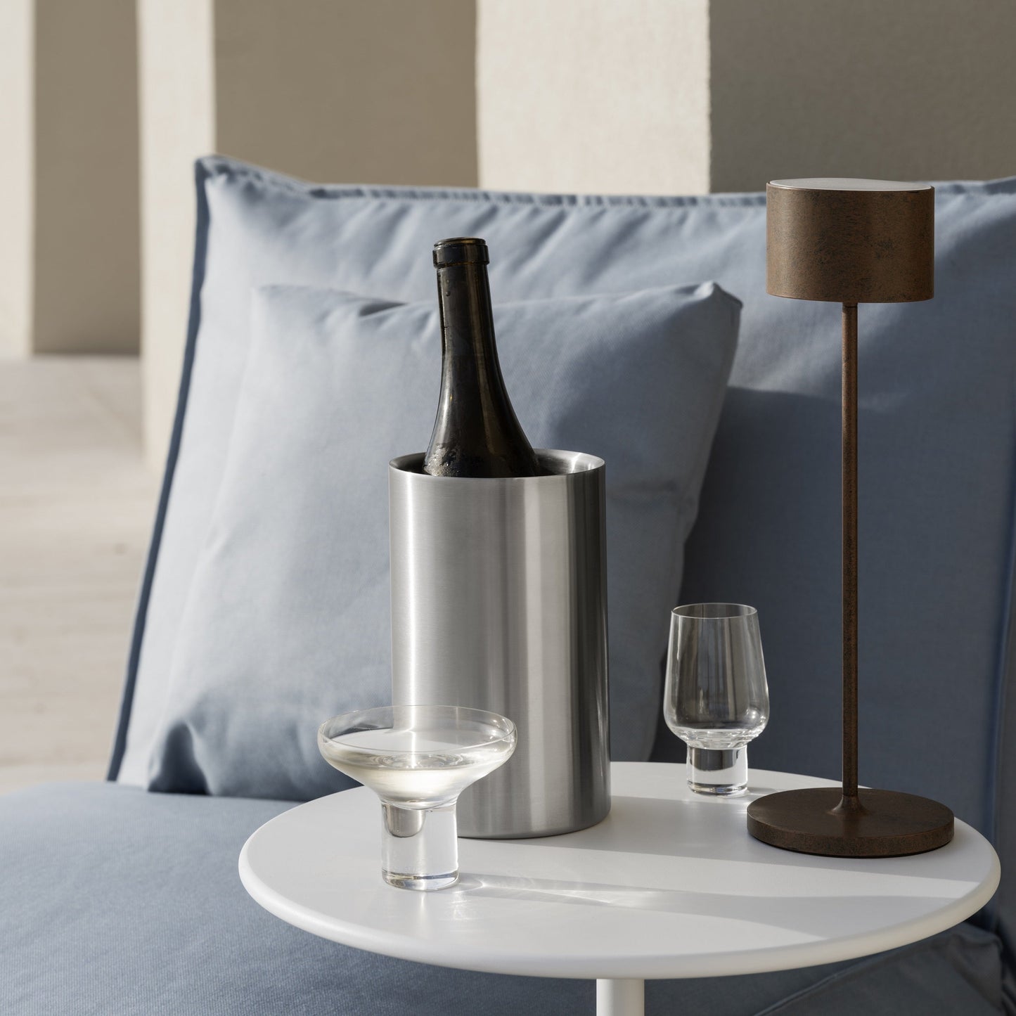blomus Koyoi Champagne Coupe with Pedestal Stem