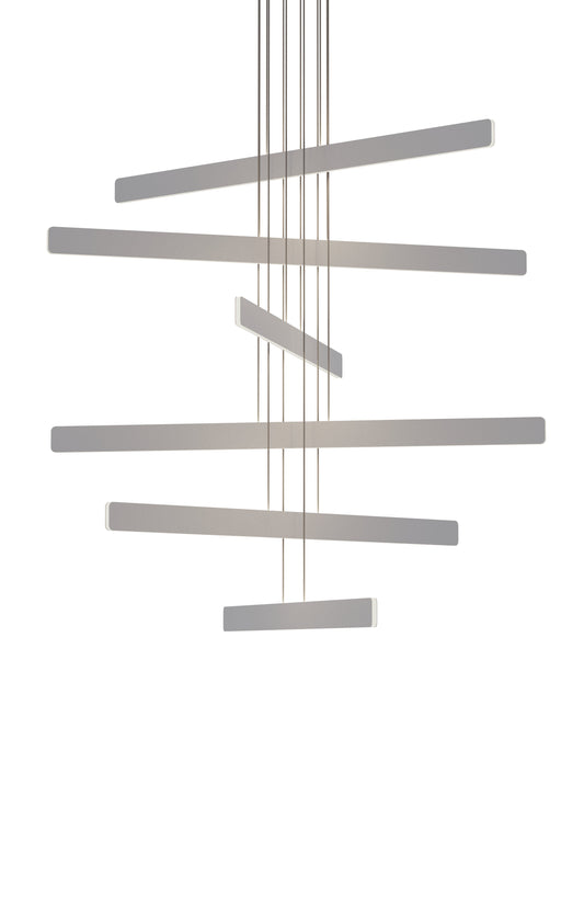 Sub Pendant Circular 6 Silver Sub C6 Sw Sil by Koncept Inc