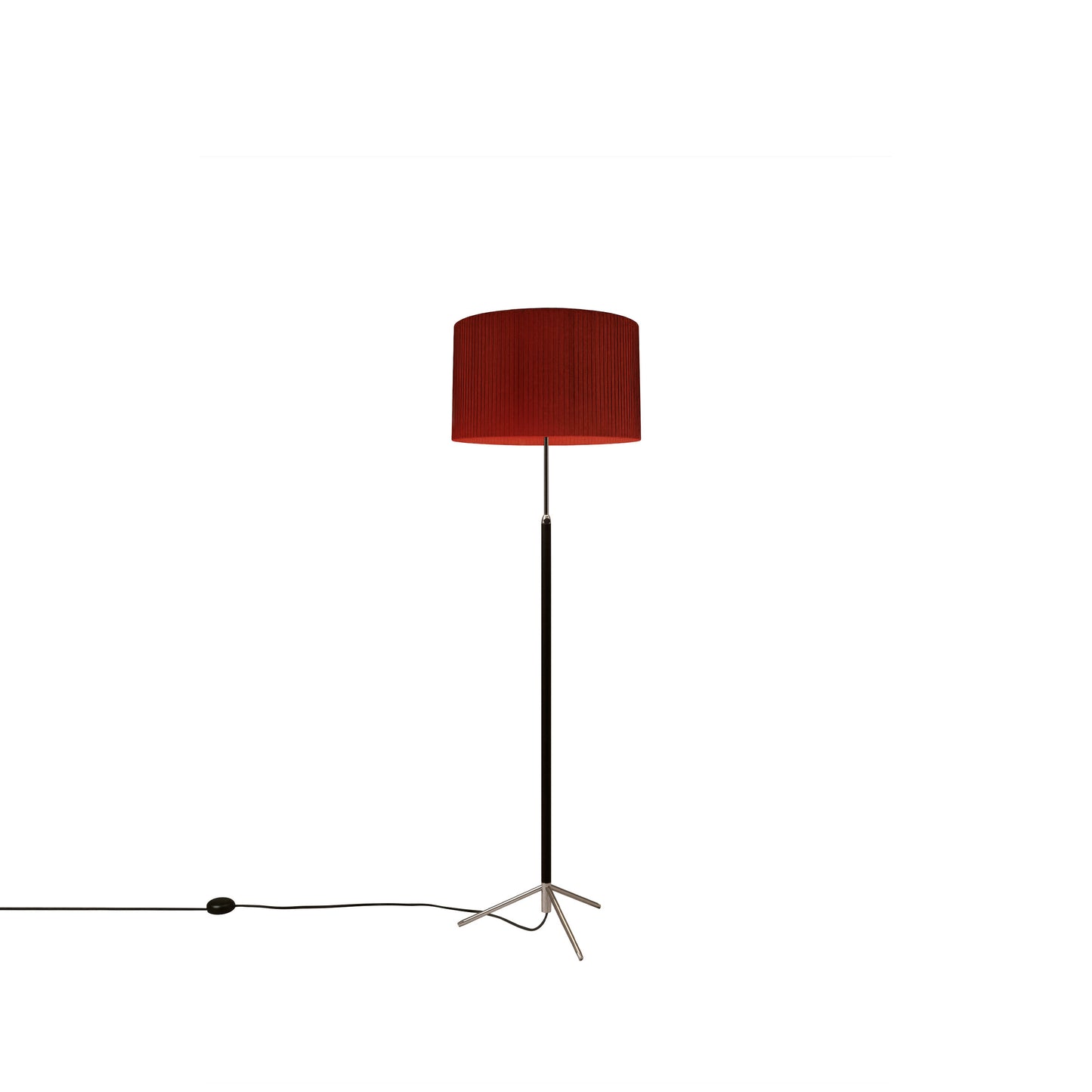 Santa & Cole floor lamp detail showing premium craftsmanship and refined materials