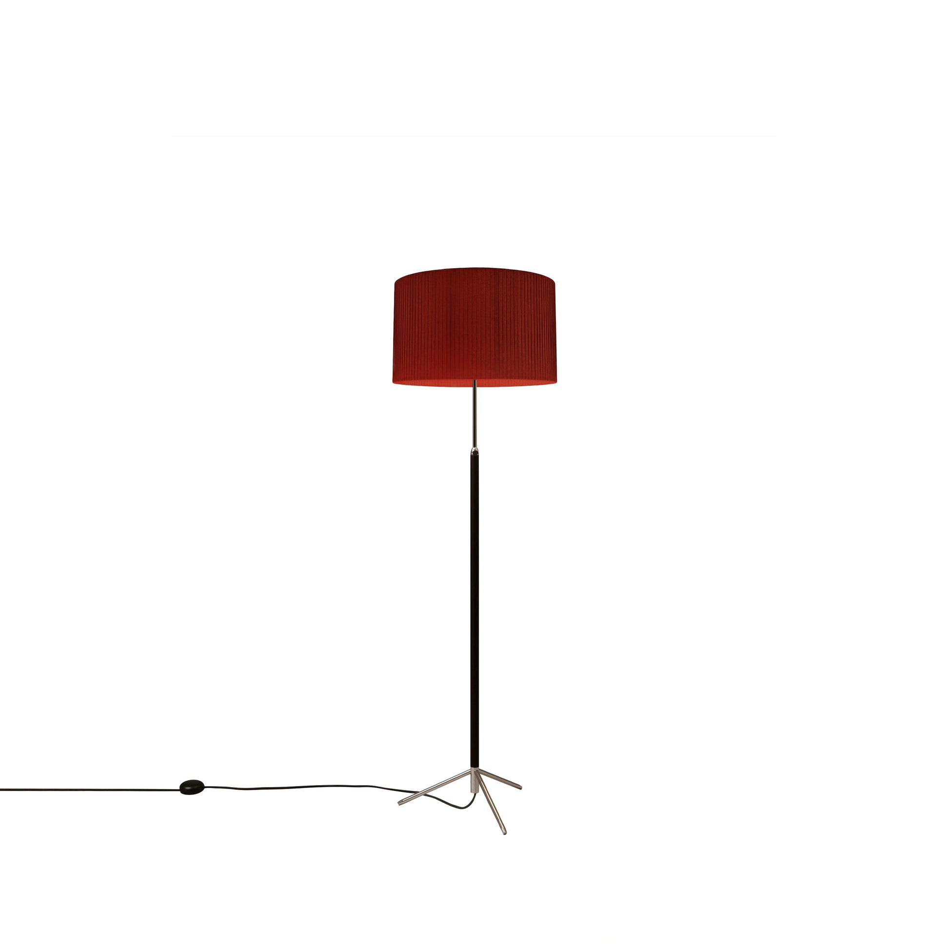 Santa & Cole floor lamp detail showing premium craftsmanship and refined materials