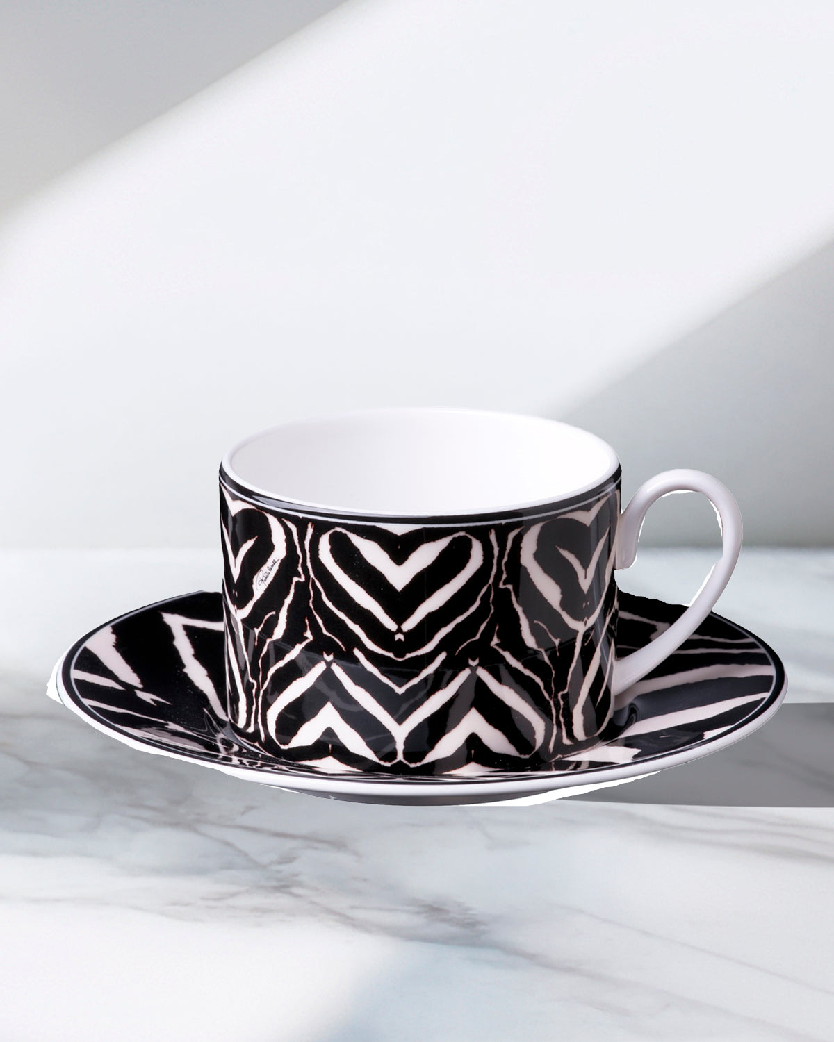 Roberto Cavalli Home Zebra tea cups & saucers – photo 2