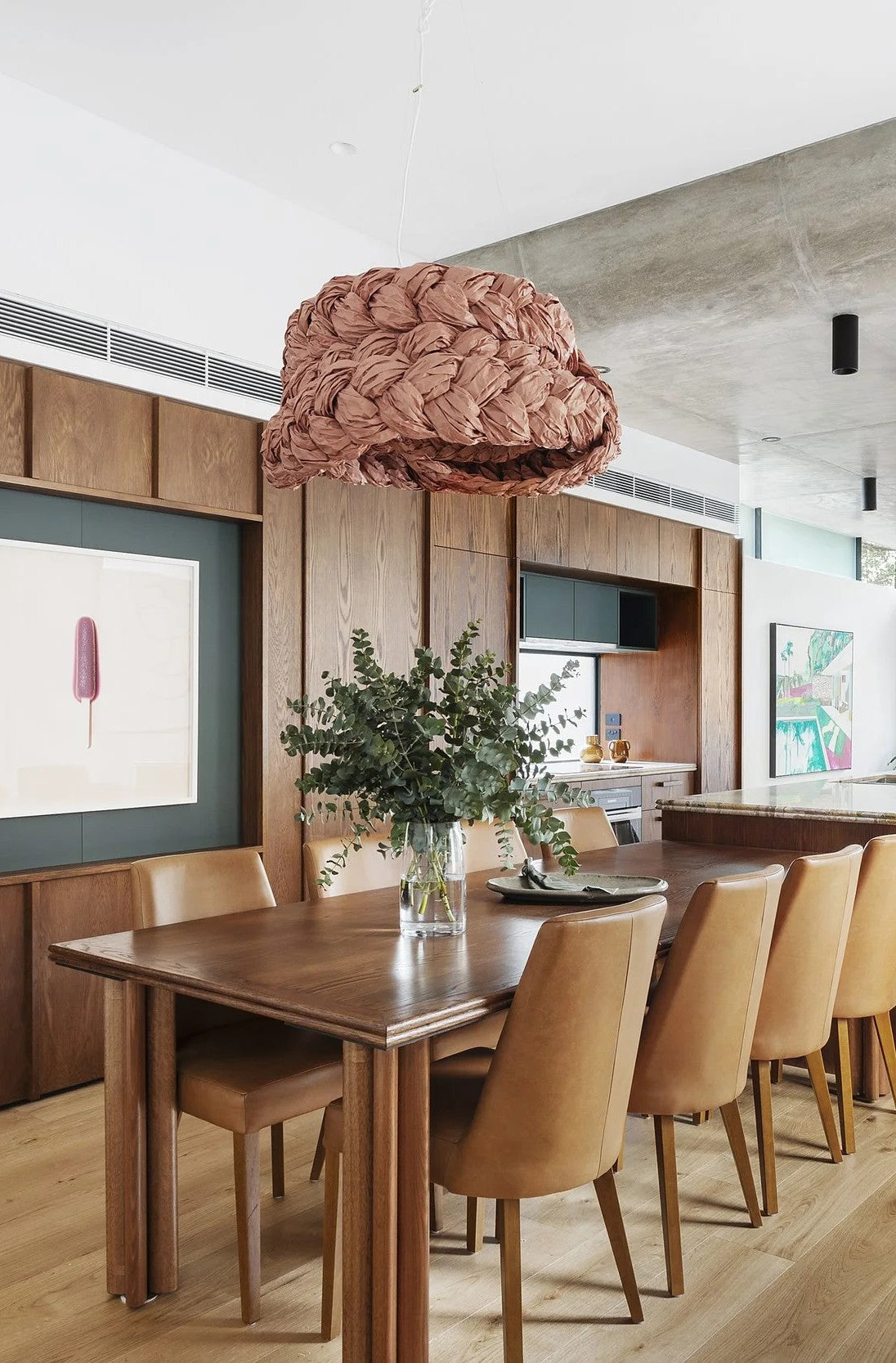 Mammalampa The Bride – installed in a Sandberg Schoffel interior, Australia