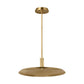 Visual Comfort Saucer Direct 18 Pendant Light Bronze & Darkened Brass