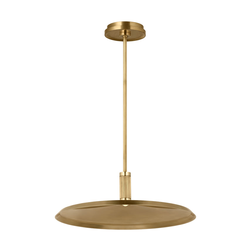 Visual Comfort Saucer Direct 18 Pendant Light Bronze & Darkened Brass