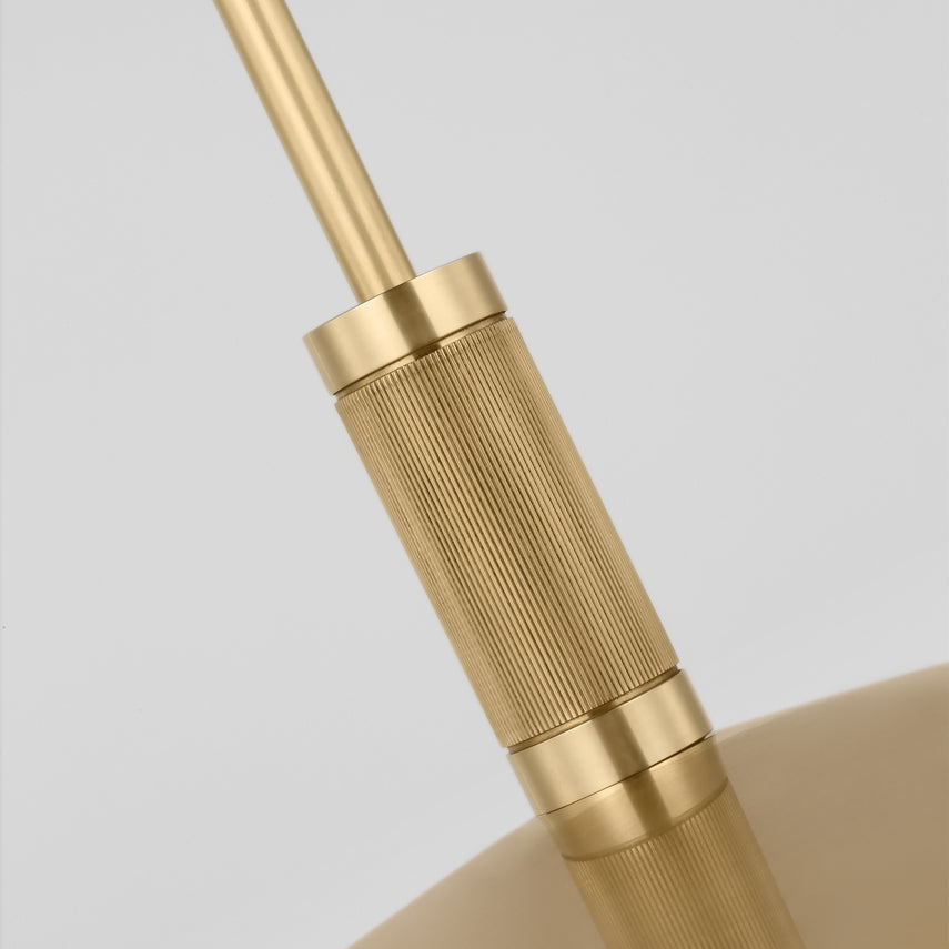 Visual Comfort Saucer Direct 18 Pendant Light Polished Nickel