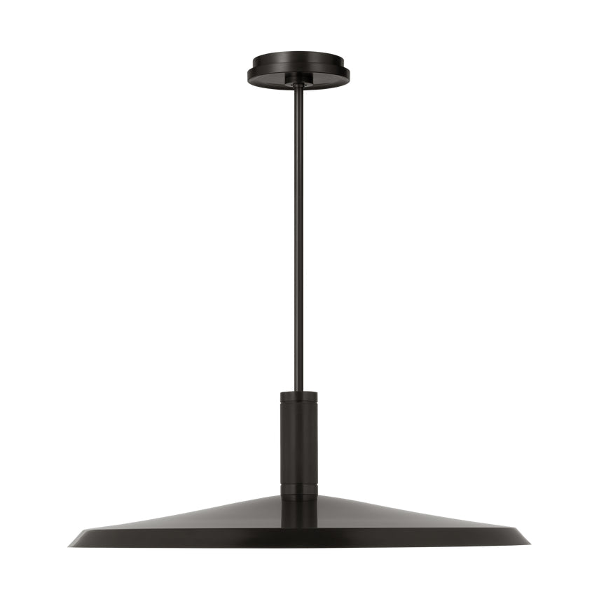 Visual Comfort Saucer Direct 24 Led Pendant Bronze