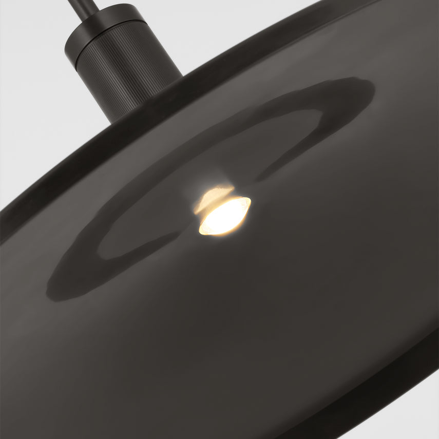 Visual Comfort Saucer Direct 24 Led Pendant Polished Nickel