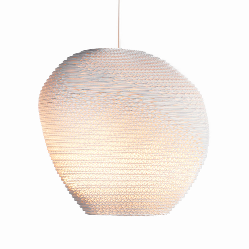 Allyn Sustainable Cardboard Pendant Light By Graypants