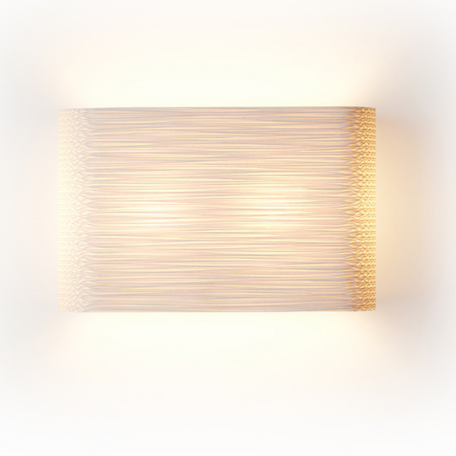 Scraplights Skew Ada Cardboard Wall Sconce By Graypants