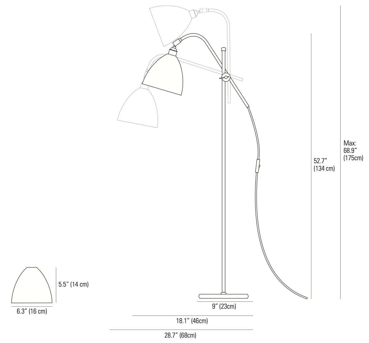 Task Floor Lamp by Original BTC (photo 5)
