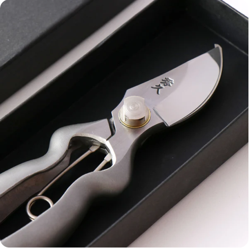Toyama Hamono T513 stainless pruning shears, stainless steel (photo 5)