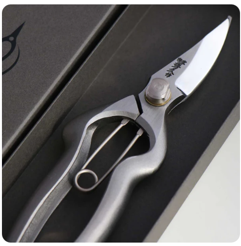 Toyama Hamono T526 stainless shears, stainless steel (photo 6)