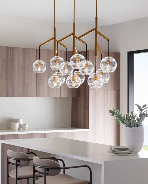 Sedona Glass Orb Chandelier by Visual & Comfort & Co