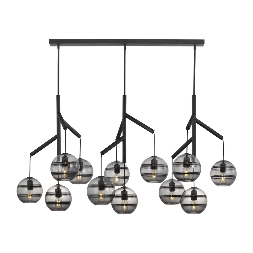 Sedona Triple Chandelier by Visual & Comfort & Co
