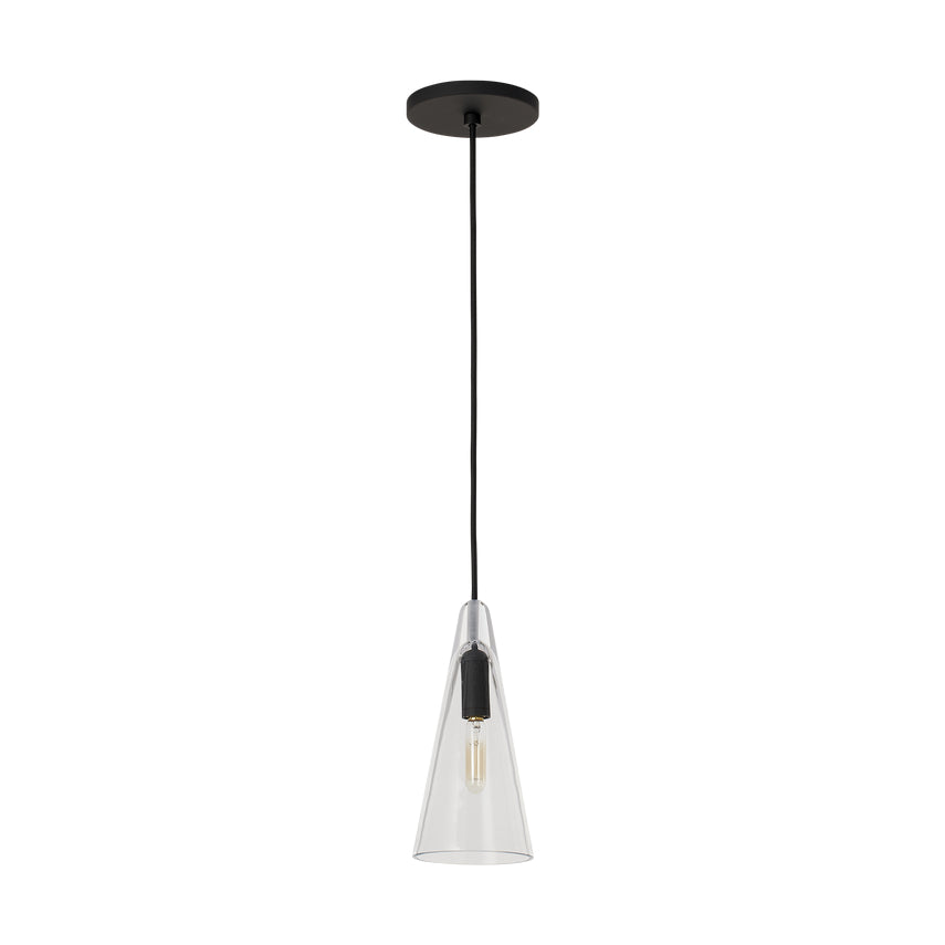 Selina Small & Cone Glass Pendant Light by Visual & Comfort & Co