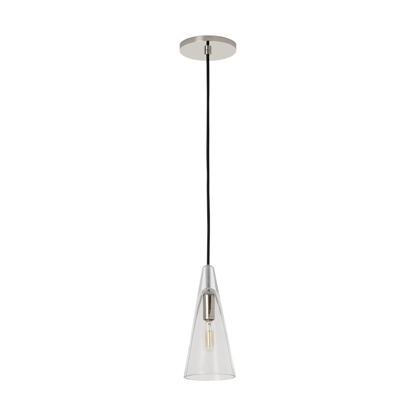 Selina Small & Cone Glass Pendant Light by Visual & Comfort & Co