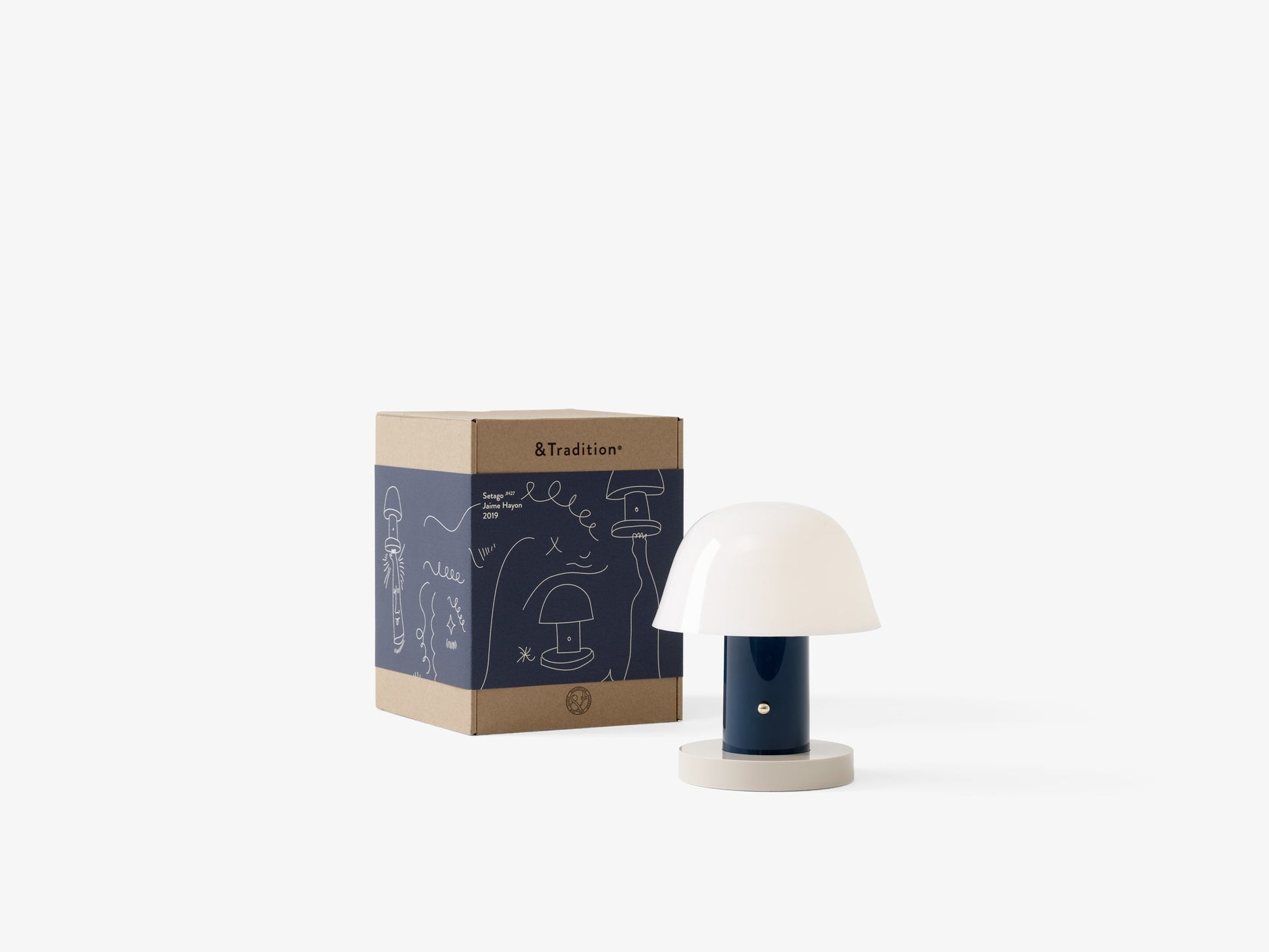 Setago Portable Lamp Jh27 by &tradition