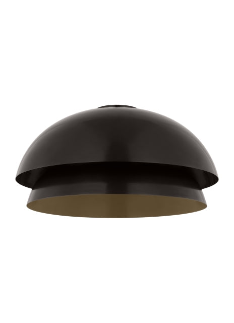 Shanti 20-inch Dome Flush Mount Light Fixture by Visual & Comfort & Co