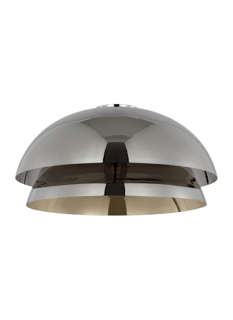 Shanti 20-inch Dome Flush Mount Light Fixture by Visual & Comfort & Co