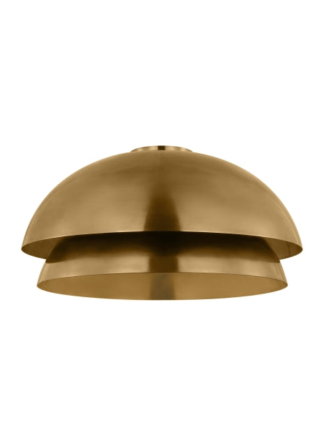 Shanti 20-inch Dome Flush Mount Light Fixture by Visual & Comfort & Co
