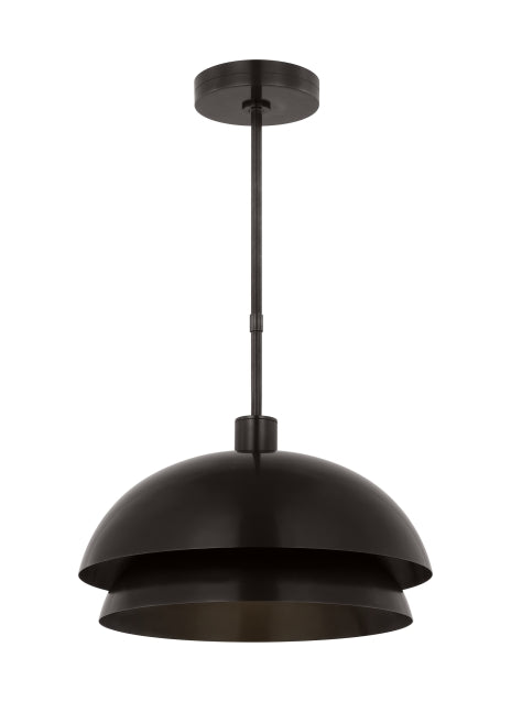 Shanti Large Brass Bronze Nickle Ceiling Light by Visual & Comfort & Co