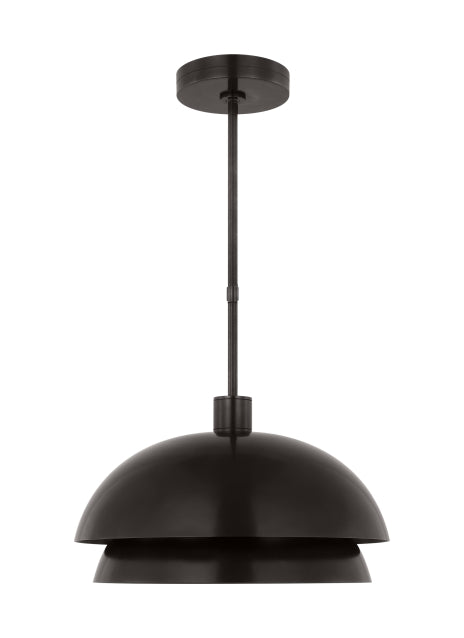 Shanti Large Brass Bronze Nickle Ceiling Light by Visual & Comfort & Co
