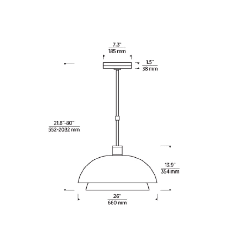 Shanti X Large Pendant Light by Visual & Comfort & Co