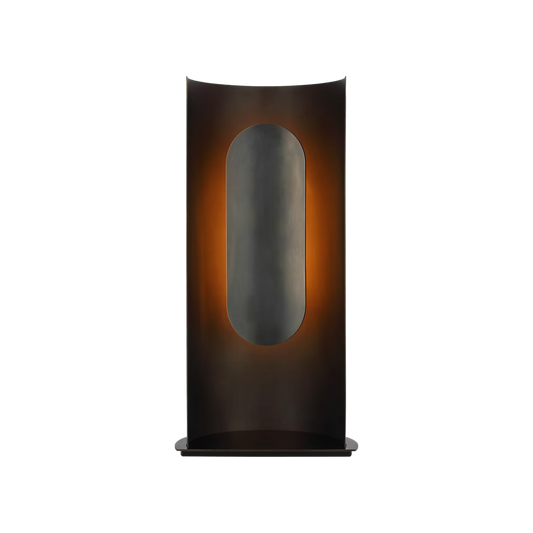 Visual Comfort Shielded Medium by Peter Bristol styled in an interior