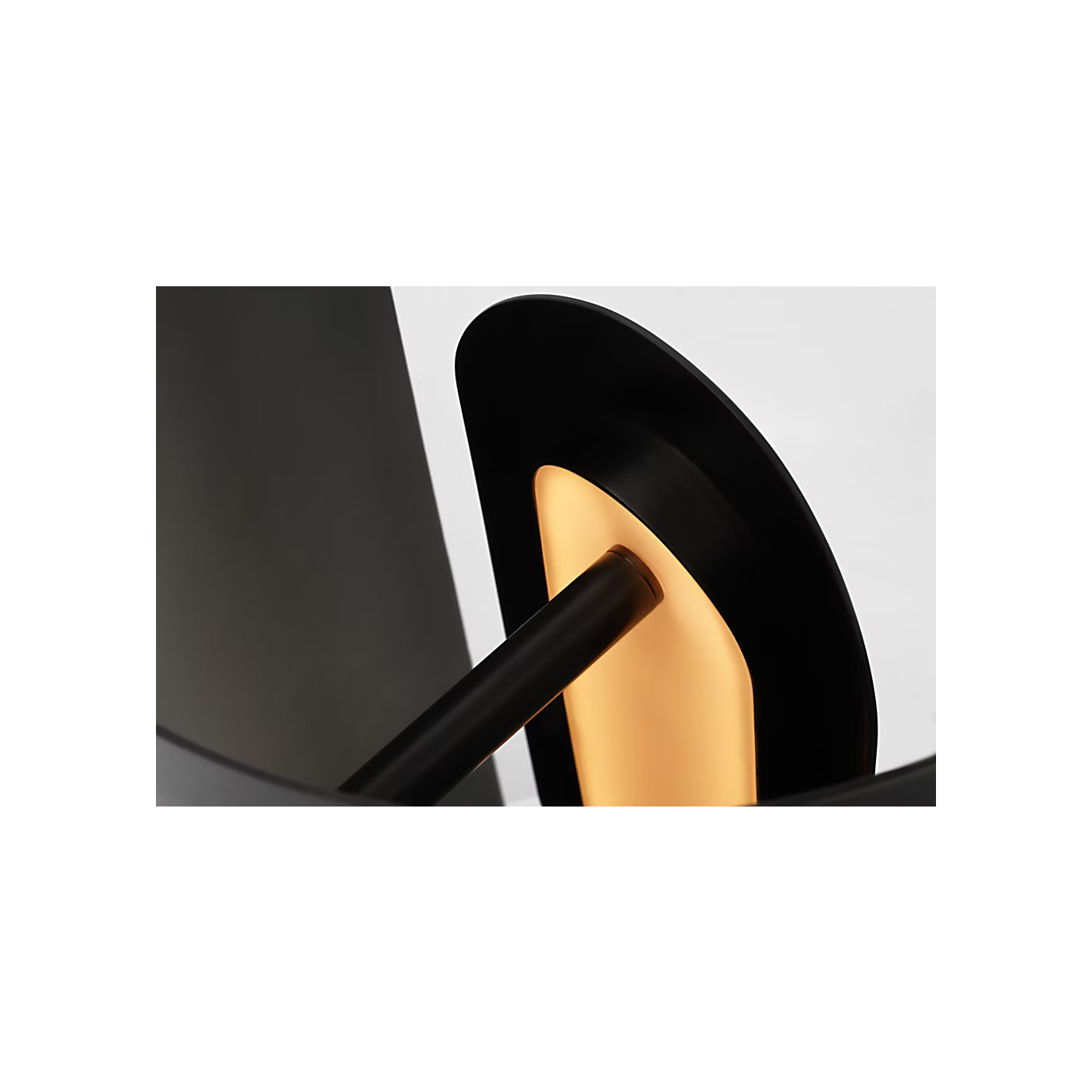 Visual Comfort Shielded LED table lamp in bronze finish