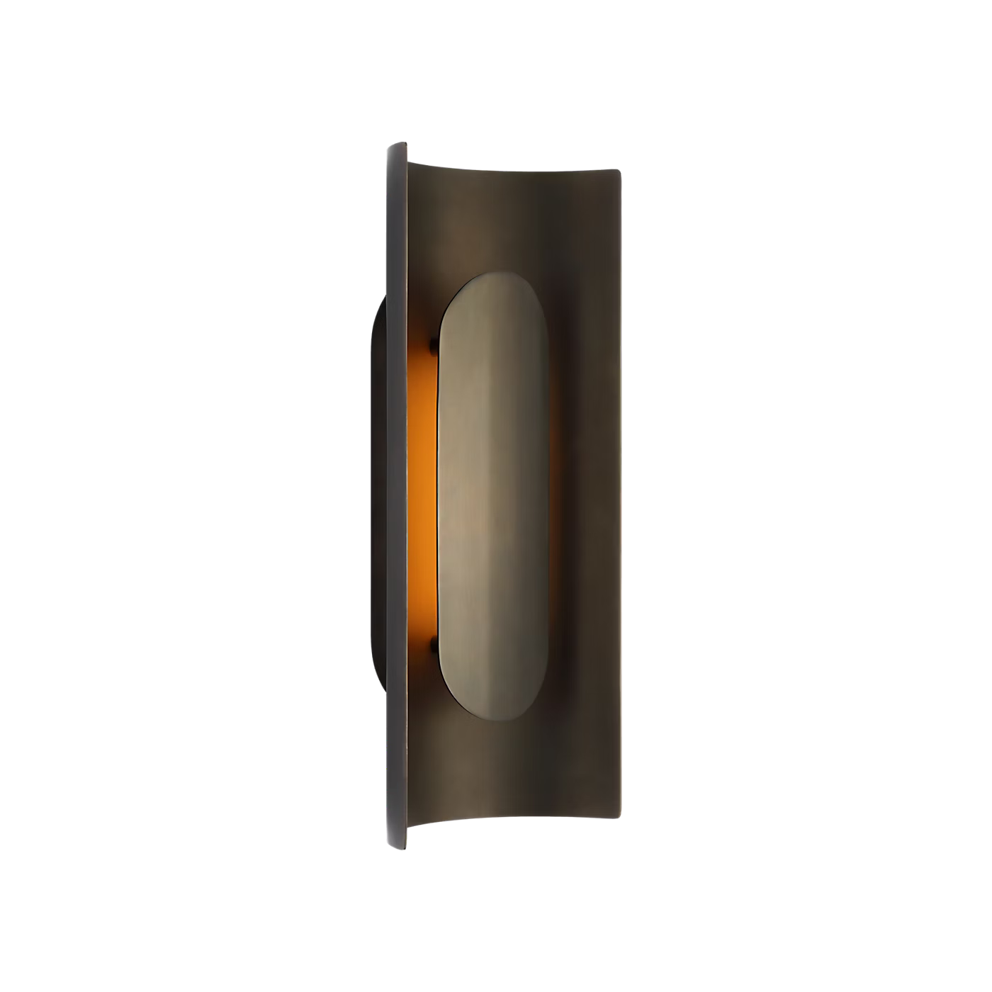Visual Comfort bronze wall sconce for modern bathroom vanity lighting