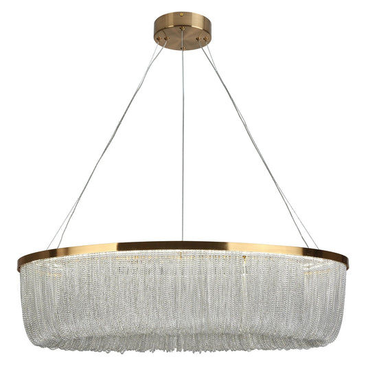 Modern Brass LED Chandelier Rainfall Design Ha05133 - LNC Home