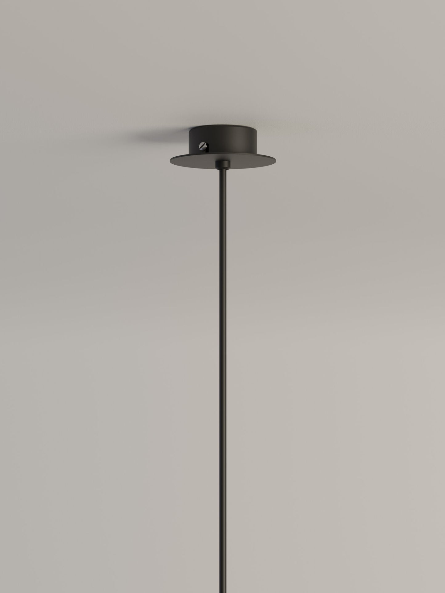 Santa & Cole Sísísí Cónicas pendant showcasing refined shade construction black canopy with black cord