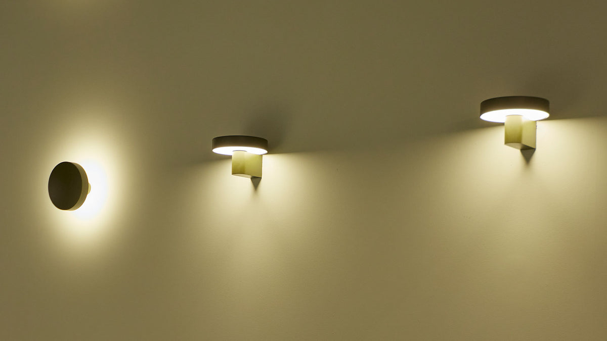 Soft W outdoor wall lamp by Josep Lluís Xuclà