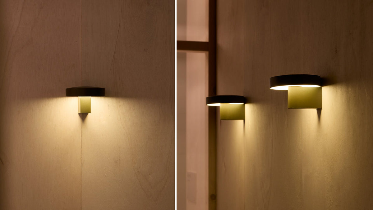 Soft W outdoor wall lamp by Josep Lluís Xuclà