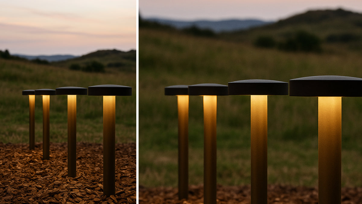 Soft outdoor bollard by Josep Lluís Xuclà