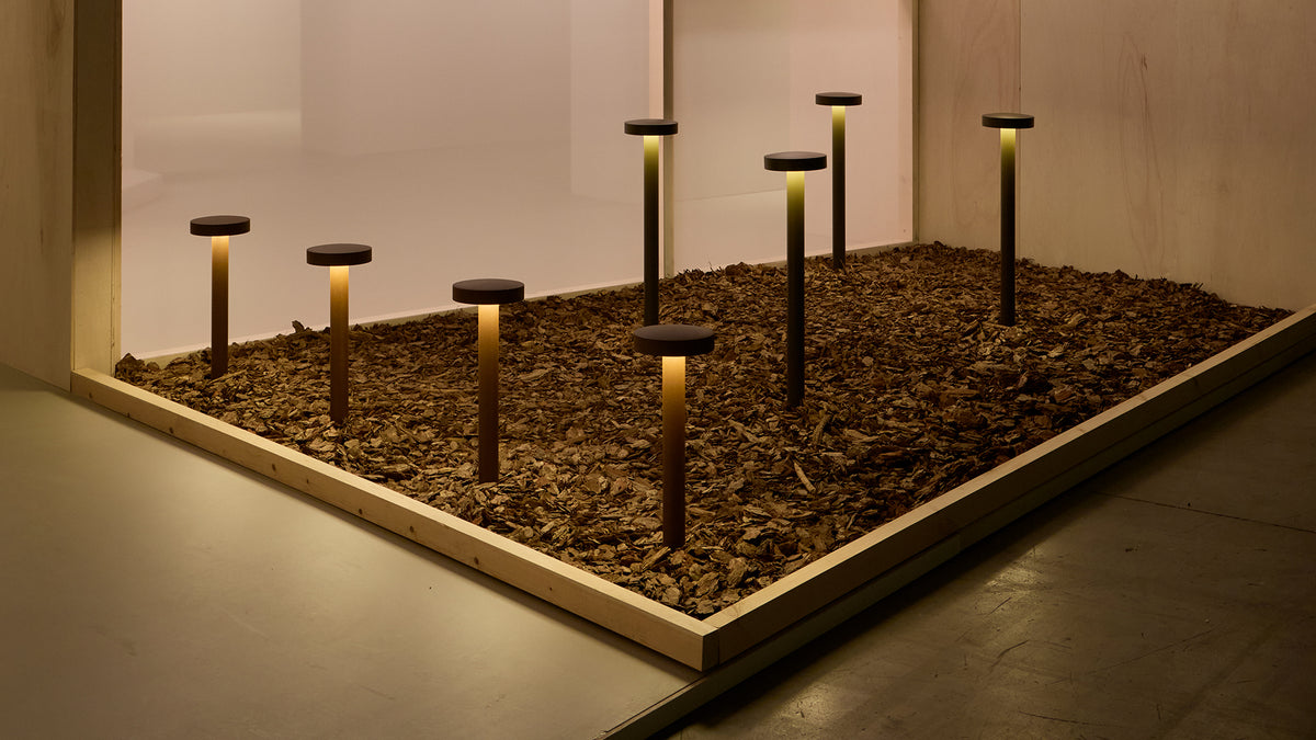 Soft outdoor bollard by Josep Lluís Xuclà