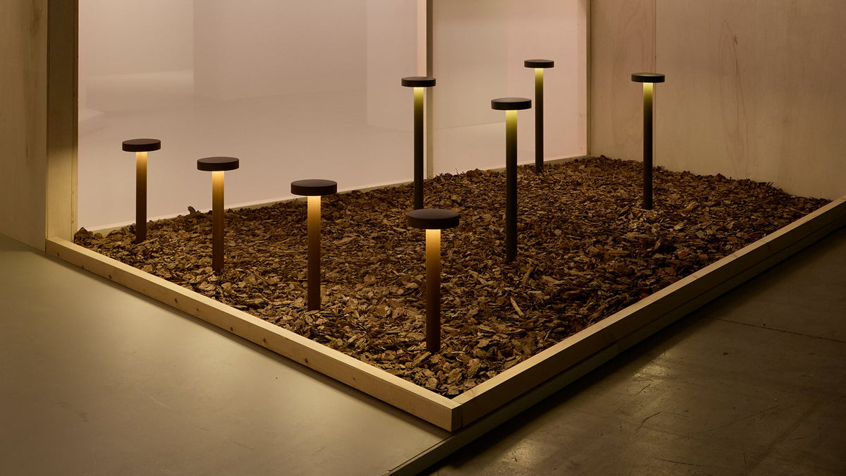 Soft outdoor bollard by Josep Lluís Xuclà