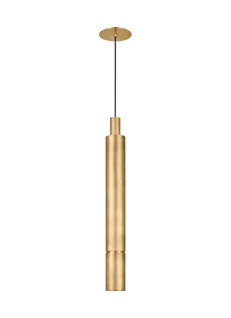 Products 700Tdsot27 Sottile Xl LED Cylinder Pendant by Visual & Comfort & Co