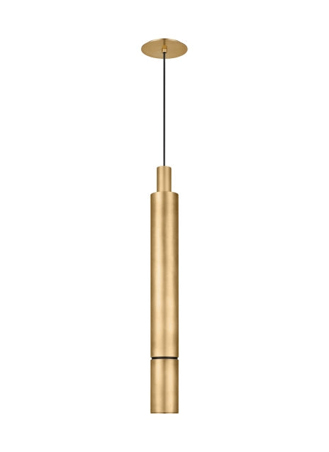 Products 700Tdsot27 Sottile Xl LED Cylinder Pendant by Visual & Comfort & Co
