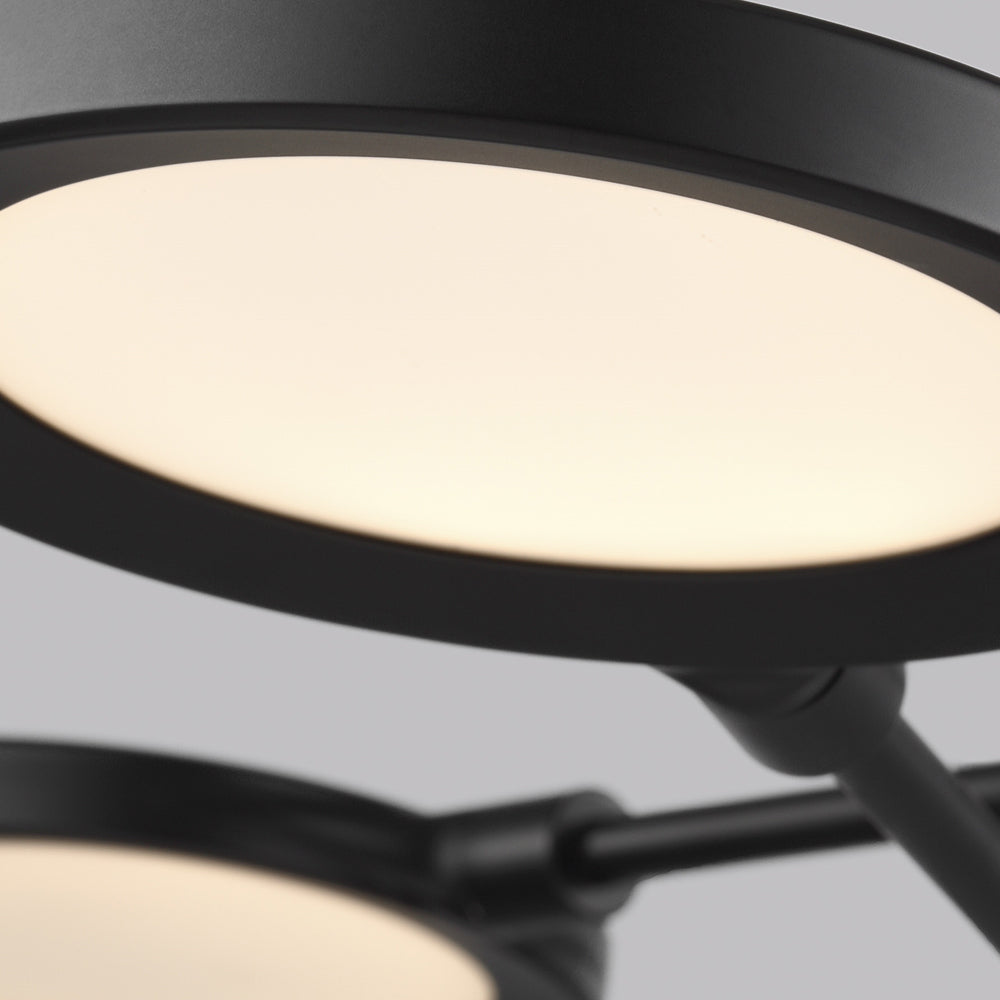 Spectica 8 Light Adjustable LED Linear Chandelier 700Lsspct by Visual & Comfort & Co