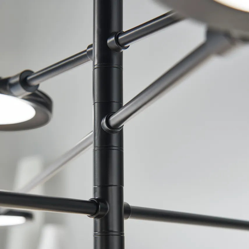 Spectica 8 Light Adjustable LED Linear Chandelier 700Lsspct by Visual & Comfort & Co
