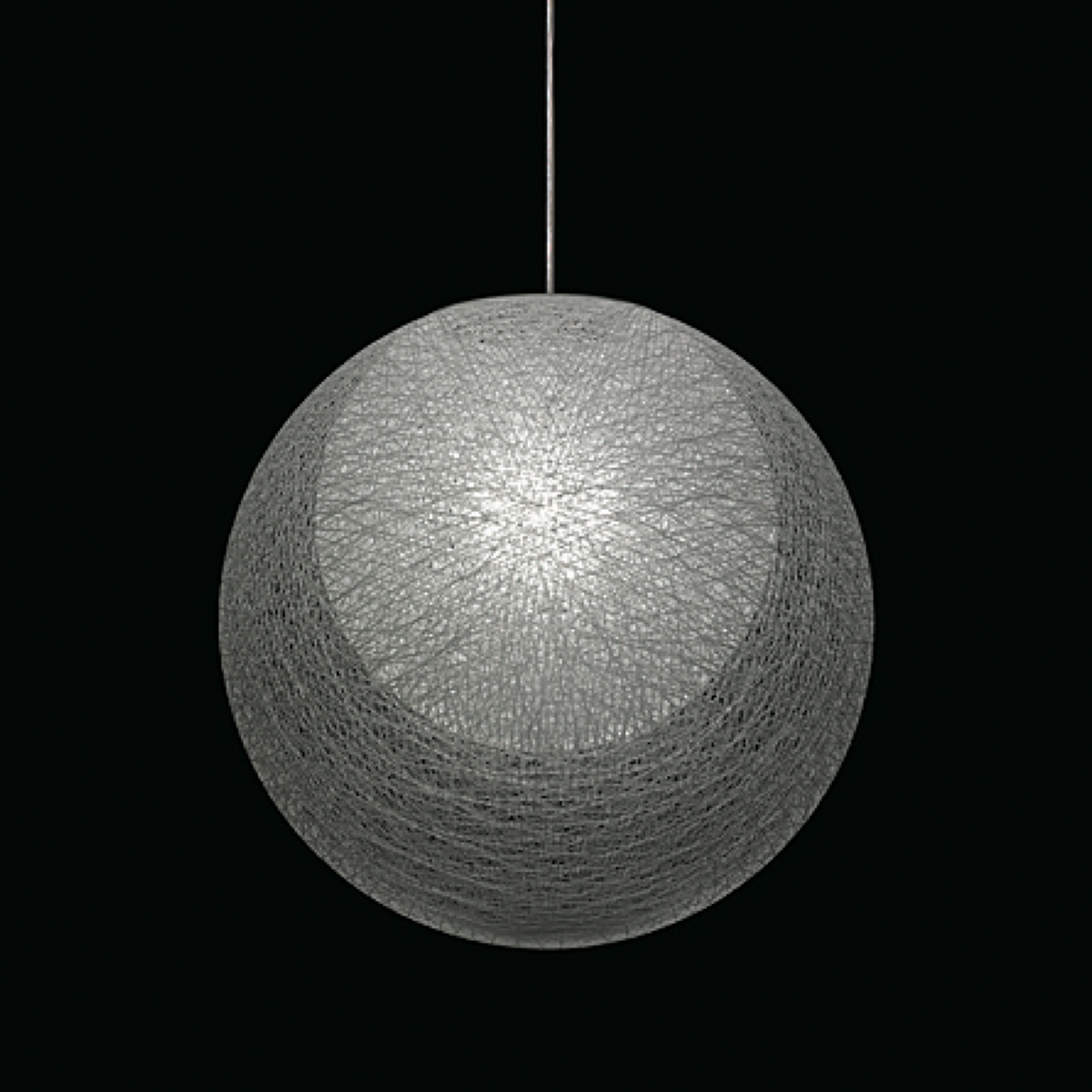 Yamagiwa Mayuhana 2 Sphere Pendant Light by Toyo Ito, in white (image 1 of 4)