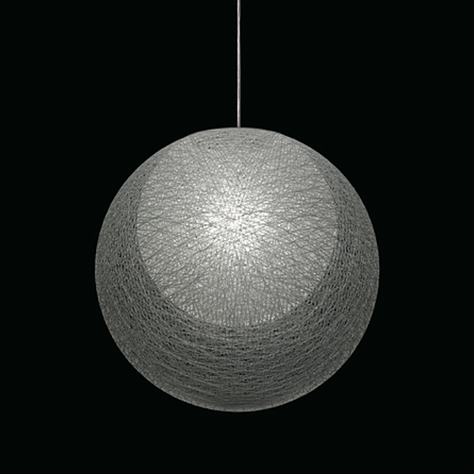 Yamagiwa Mayuhana 2 Sphere Pendant Light by Toyo Ito, in white (image 1 of 4)